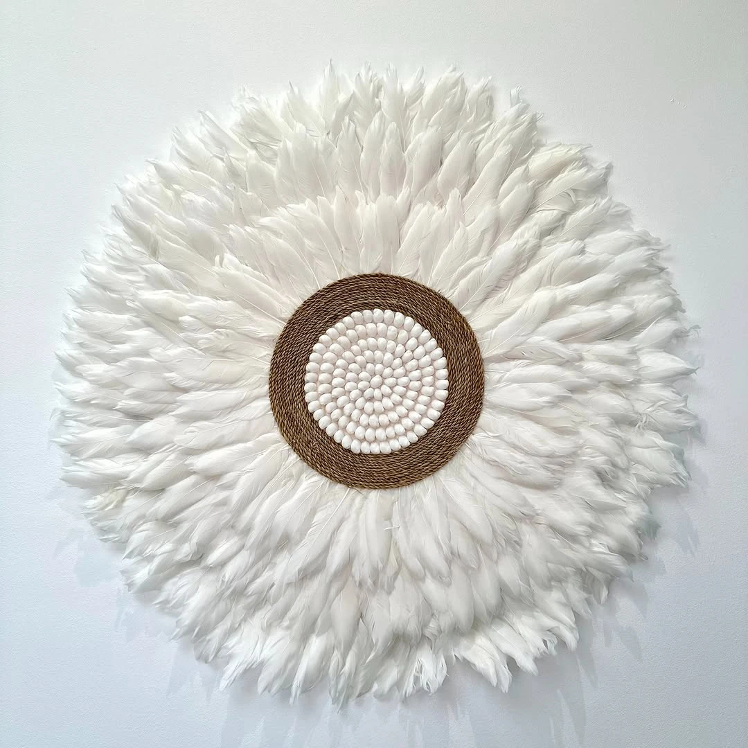 Juju Hat Blanc Paille & Coquillage