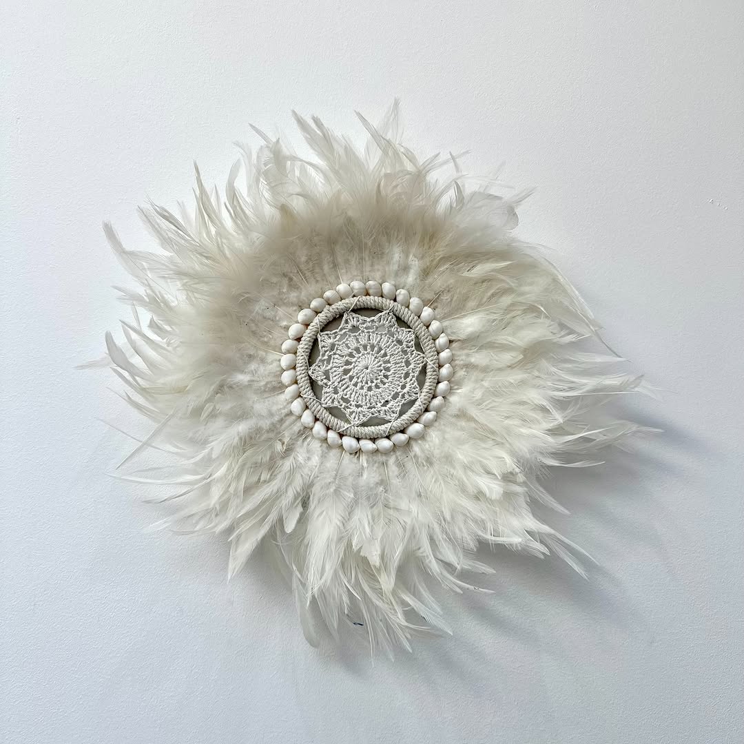 Juju Hat Blanc Macramé
